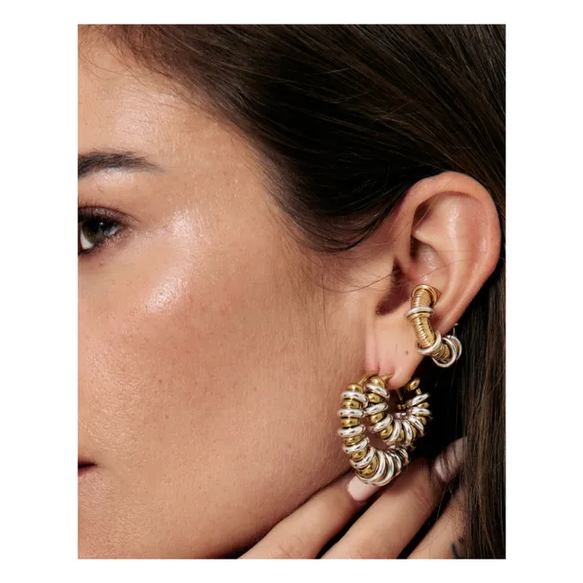 Boucles d'Oreilles Baby Venus | Doré/Argenté