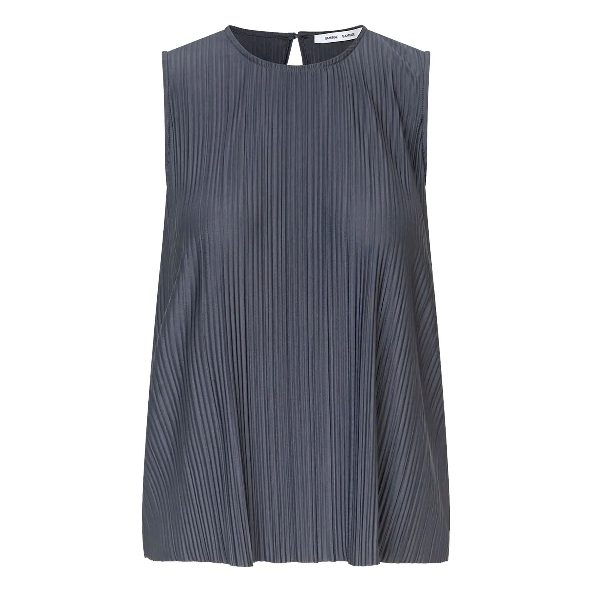 Samsoe Samsoe Grey Blue Top Sauma
