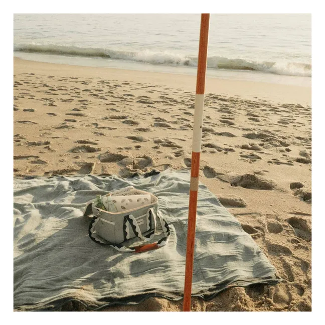 Toalla de playa con agujero | Verde