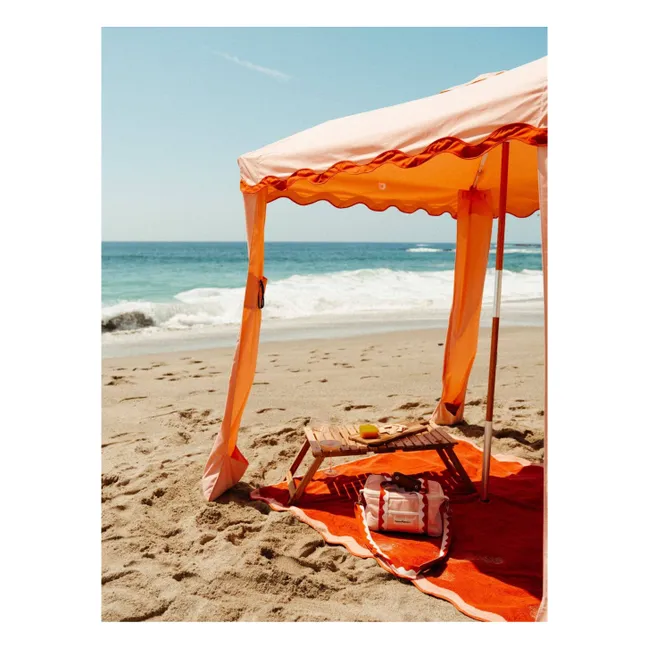 Toalla de playa con agujero | Rosa