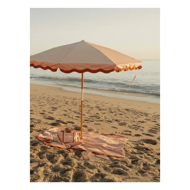 Toalla de playa con agujero | Rosa