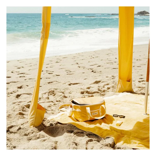 Toalla de playa con agujero | Amarillo