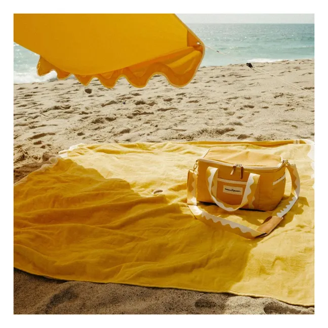 Toalla de playa con agujero | Amarillo