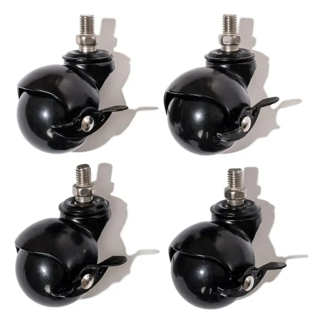 Castors for parasol stand - Set of 4 | Black