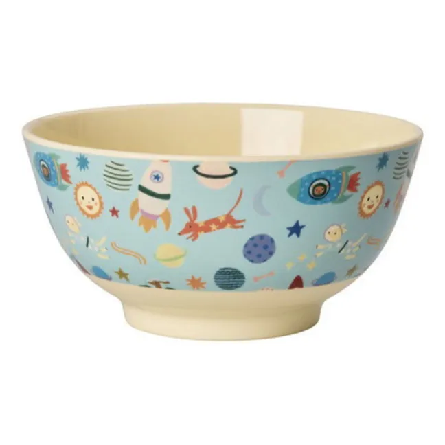 Bol de melamina Space Dogs | Azul