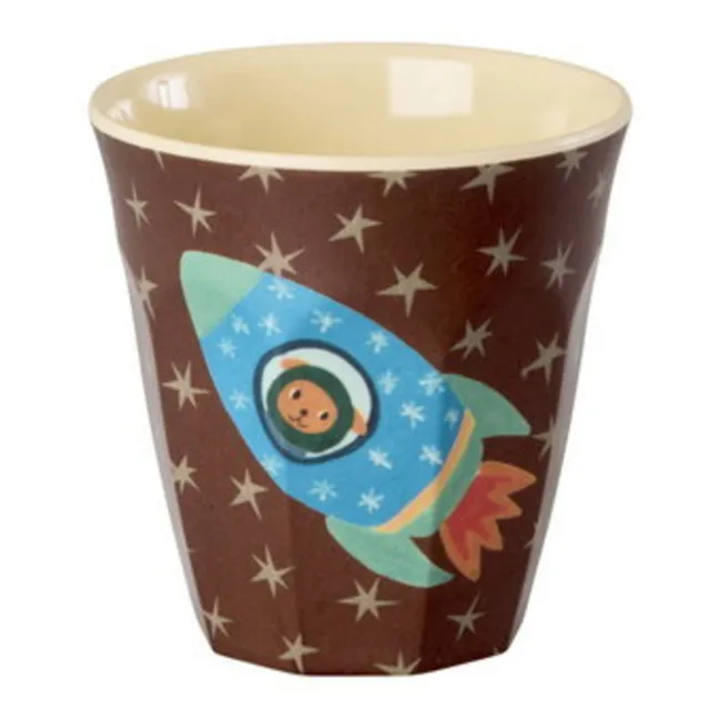 Juego de 6 vasos Space Dog | Azul