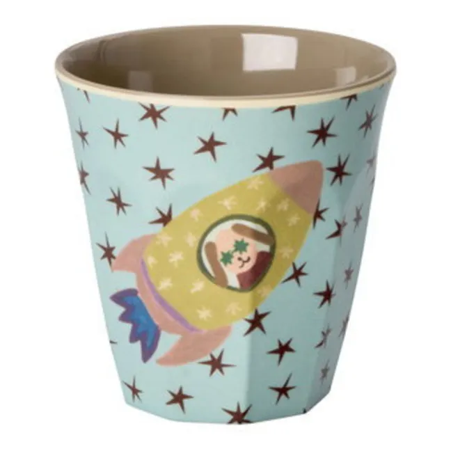 Juego de 6 vasos Space Dog | Azul