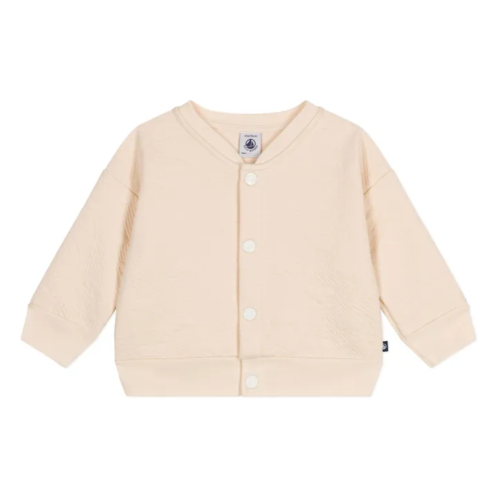 Teddy Tubique Corazones acolchados | Beige- Imagen del producto n°0