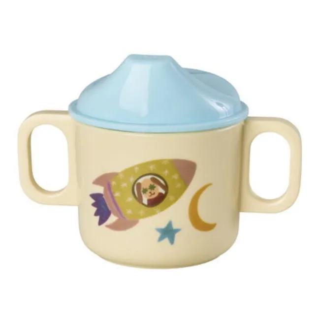 Taza de aprendizaje Space Dog | Azul