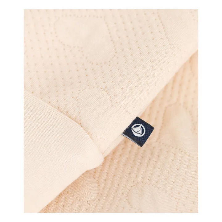 Teddy Tubique Corazones acolchados | Beige- Imagen del producto n°1