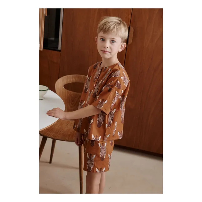 Pyjama Prial Zèbres | Marron