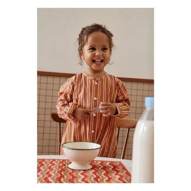 Pyjama Pimi Gestreift | Braun