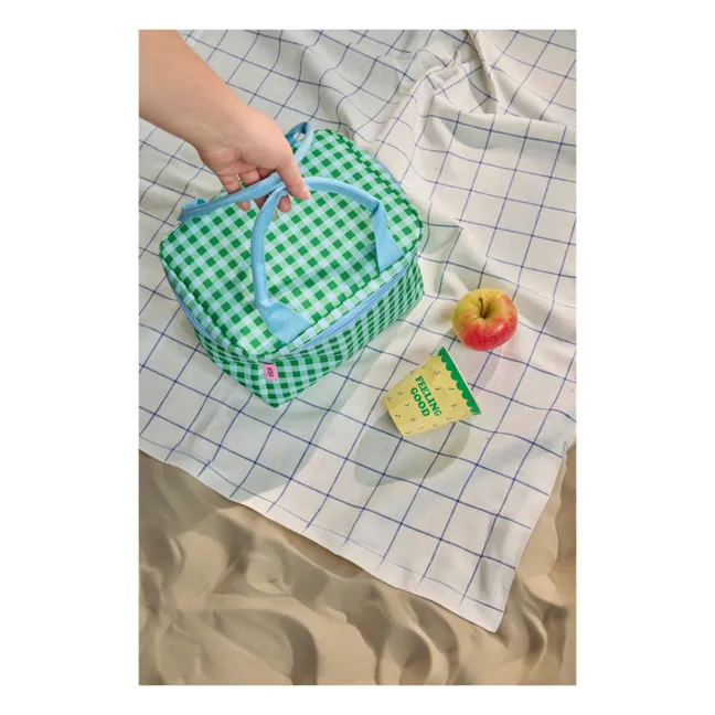 Vichy cooler bag | Green