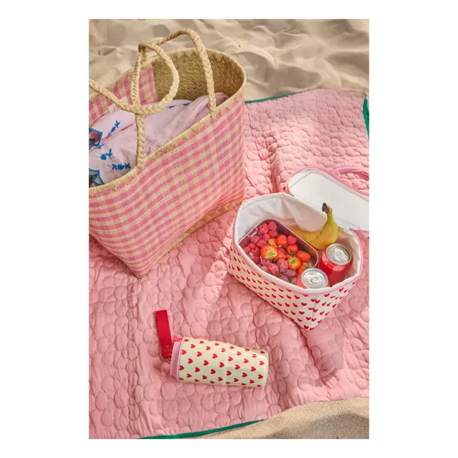 Hearts cooler bag | Red