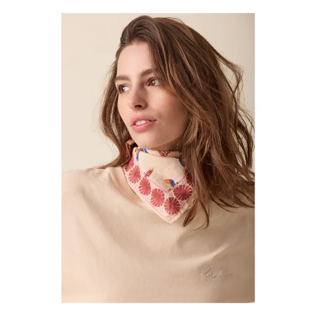 Manika Small Scarf | Beige