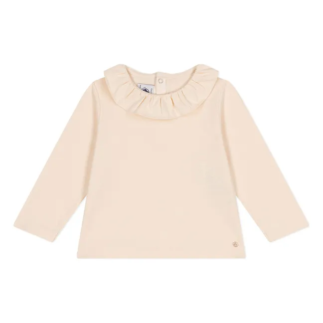 Blusa de punto para bebé | Beige