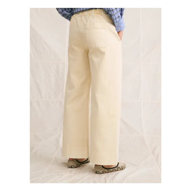 Pantalon Jimmy Coton | Crème