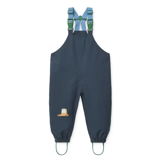 Ensemble de Pluie Manu Voitures Fibres Recyclées | Bleu marine