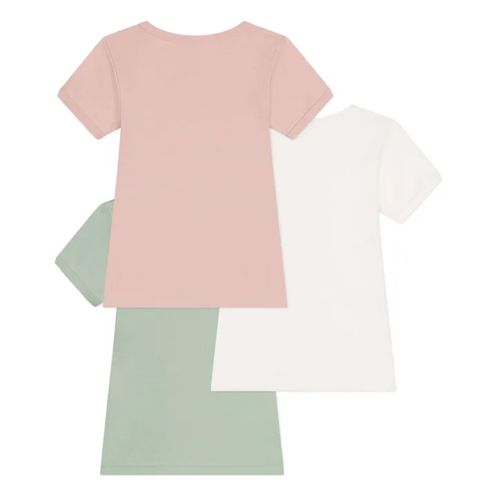 Confezione da 3 magliette | Rosa- Immagine del prodotto n°2