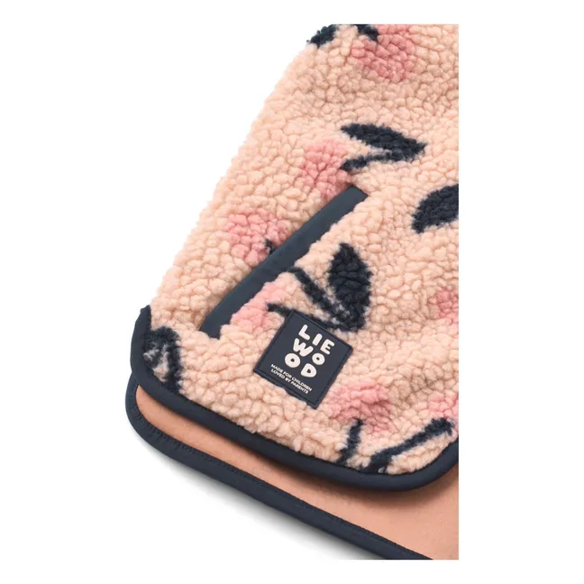 Sleeveless Jacket Sherpa Vada Cerises Recycled Fibers | Pink
