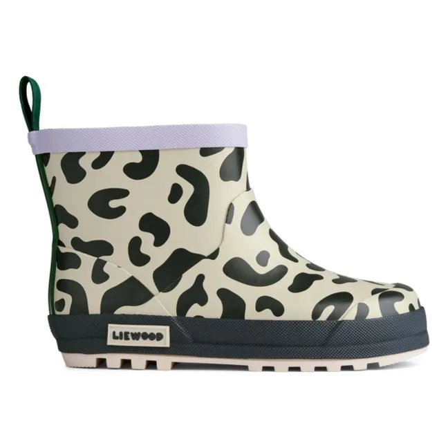 Thermo Jesse Leopard Regenstiefel | Beige