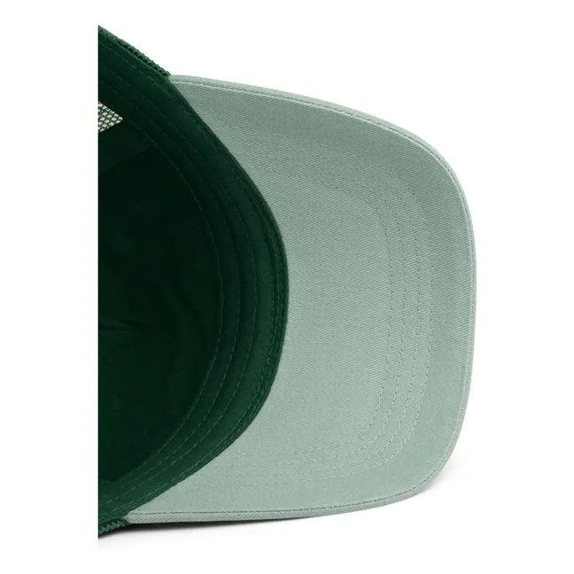Mesh cap Della Play Organic cotton | Green