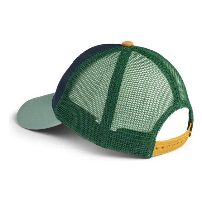 Gorra de malla Della Play Algodón orgánico | Verde