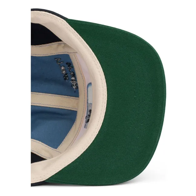Rory Car Cap Organic Cotton | Blue