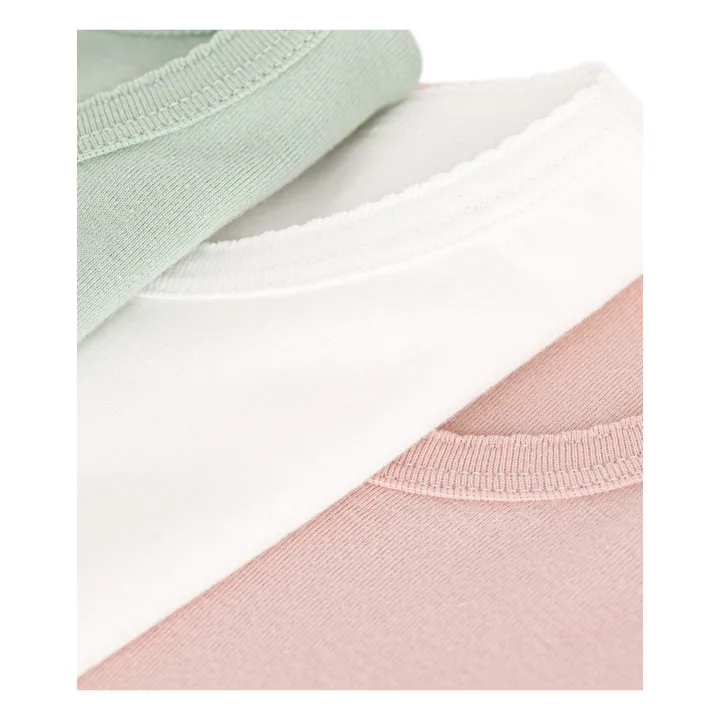 Confezione da 3 magliette | Rosa- Immagine del prodotto n°1