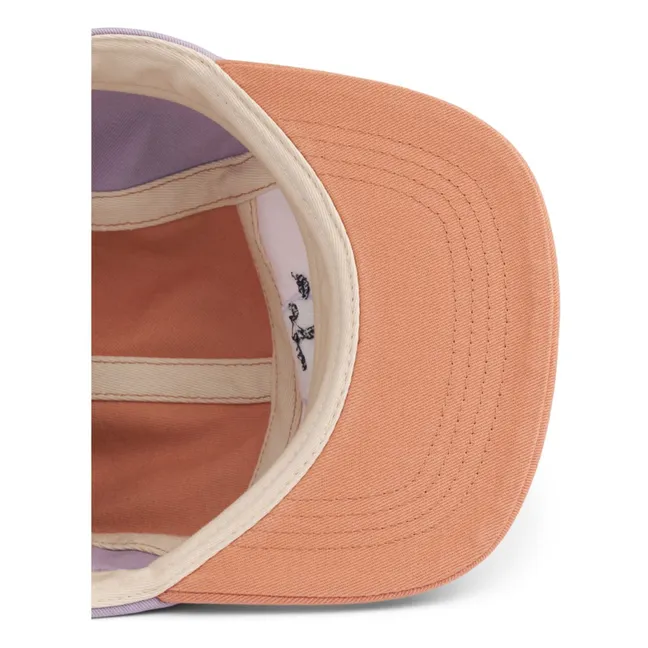 Gorra de algodón orgánico Rory Cat | Rosa