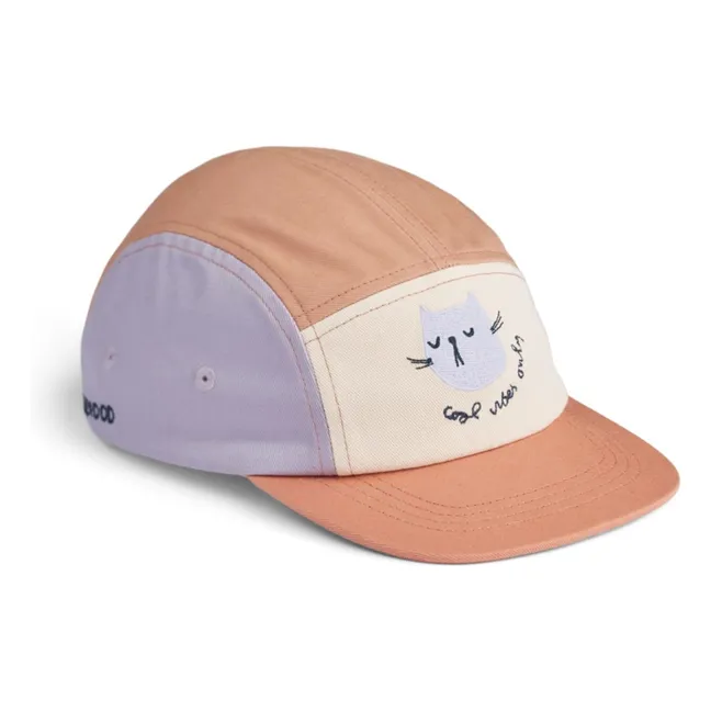 Gorra de algodón orgánico Rory Cat | Rosa
