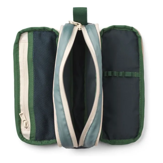 Trousse Cindy Play Fibres Recyclées | Bleu Vert