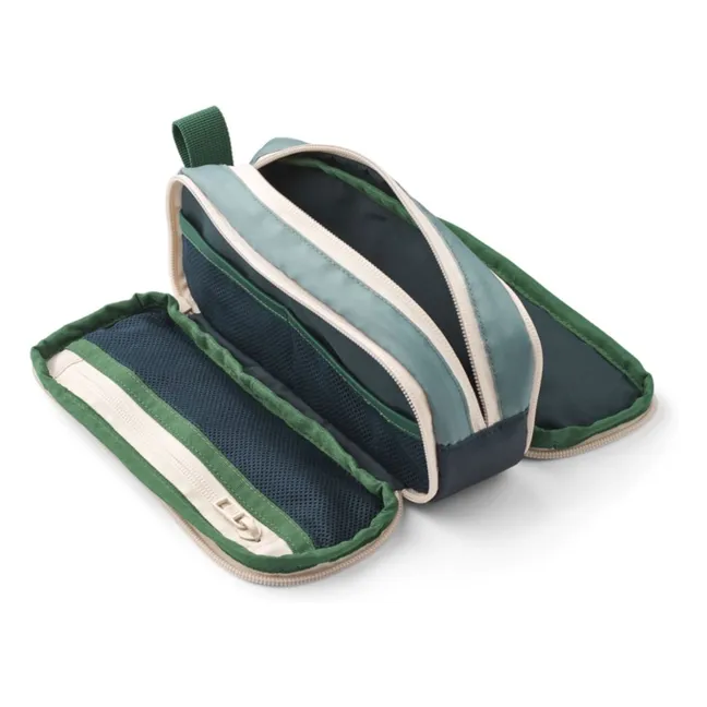 Trousse Cindy Play Fibres Recyclées | Bleu Vert