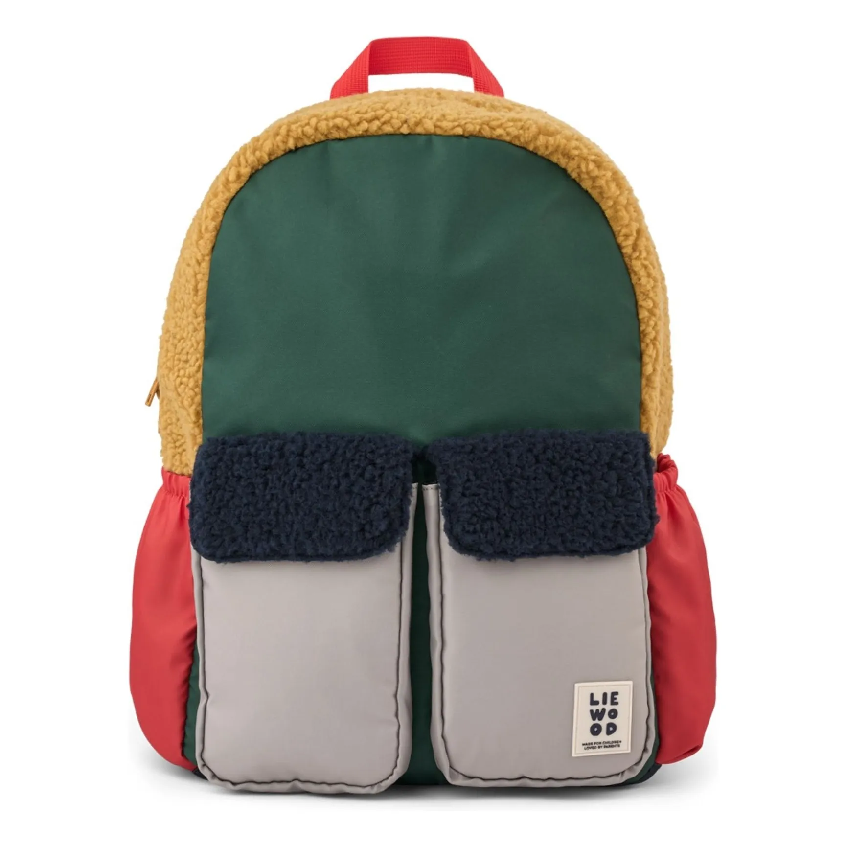 Sac à Dos Façon Sherpa Marlowe Fibres Recyclées | Vert- Image produit n°0