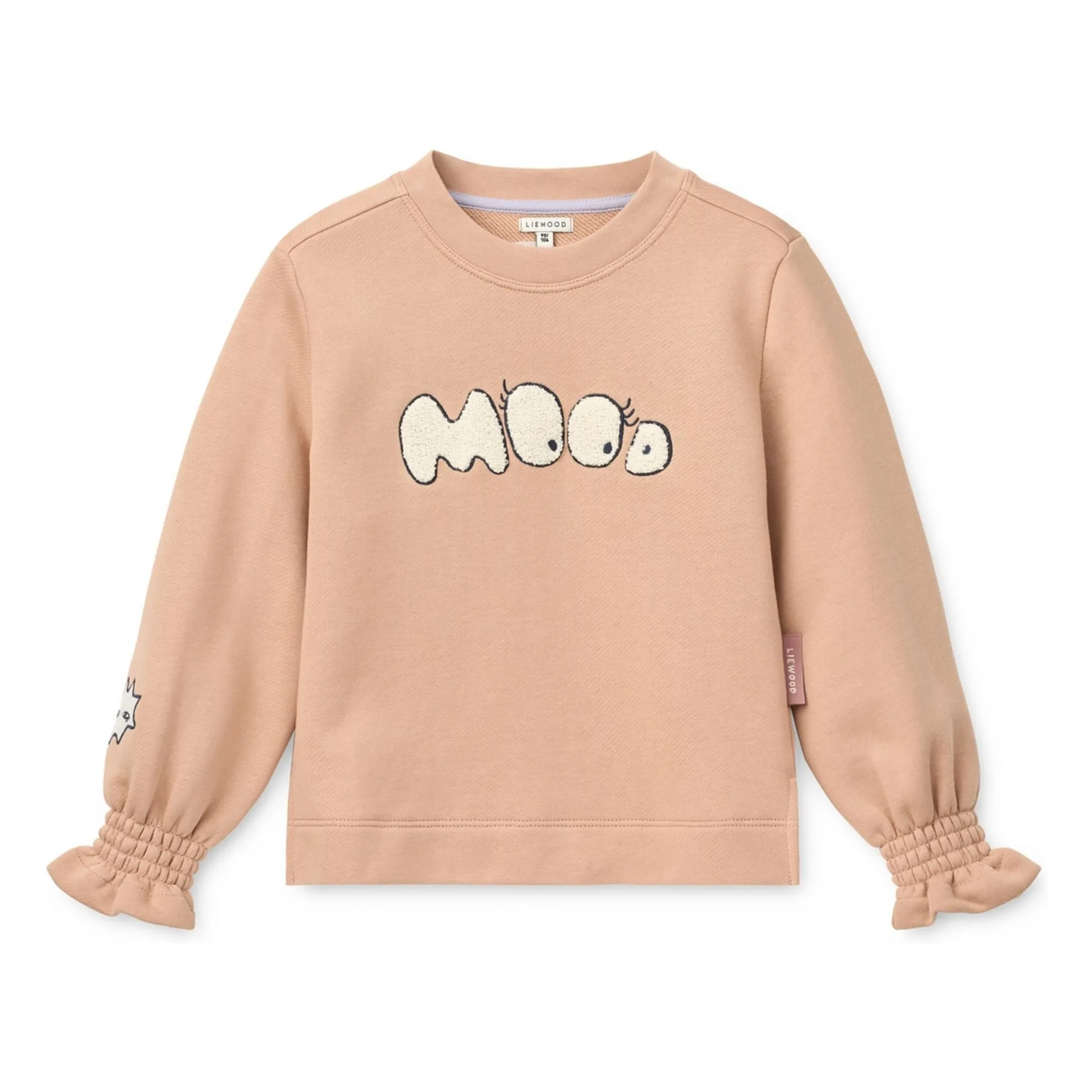 Sweat Ivey Mood Coton Bio | Rose- Image produit n°0