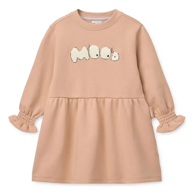Vestido de chándal Lia Mood Algodón orgánico | Rosa