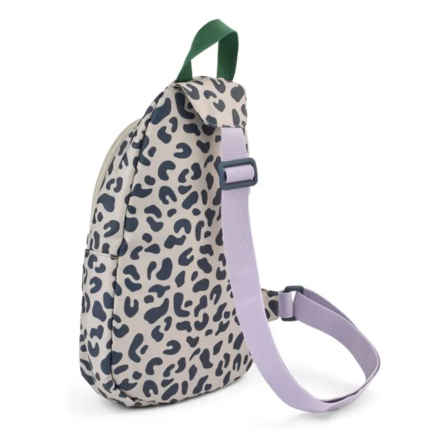 Mochila Phoenix Leopard Fibra reciclada | Beige