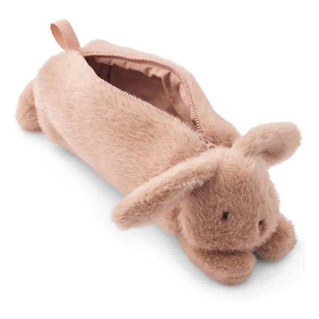 Trousse Façon Fourrure Dalina Lapin Fibres Recyclées | Rose