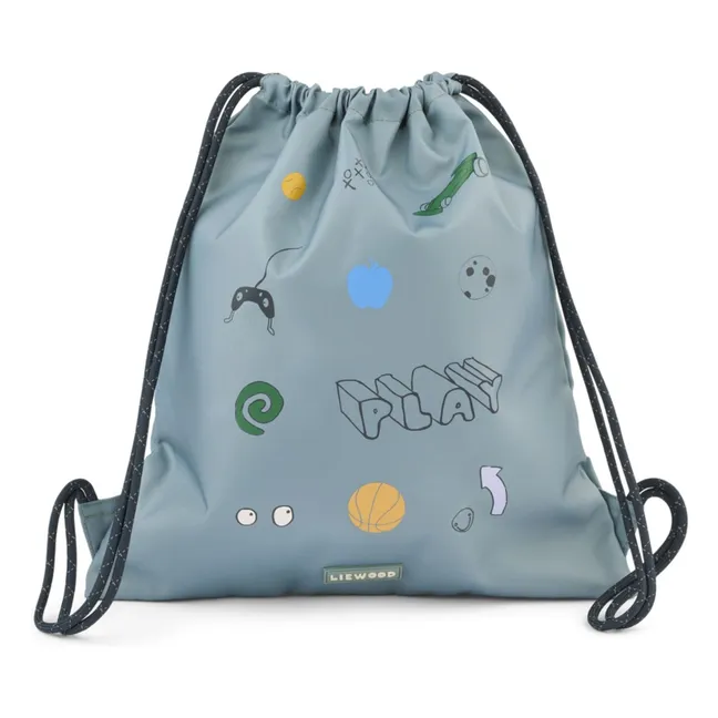 Danella Play Gym Bag Recycled Fiber | Blue Green