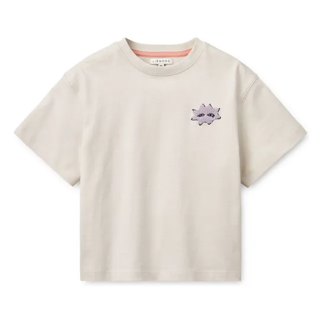 T-shirt Tyler Mood Coton Bio | Ecru