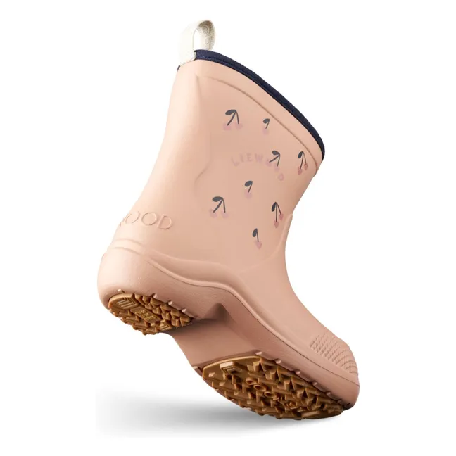 Bottes de Pluie Aston Cerises | Rose pâle