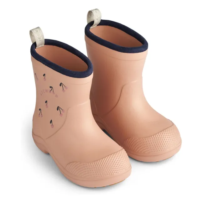 Bottes de Pluie Aston Cerises | Rose pâle