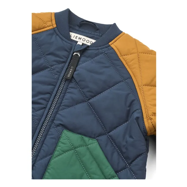 Ensemble Thermique Zella Fibres Recyclées | Bleu marine