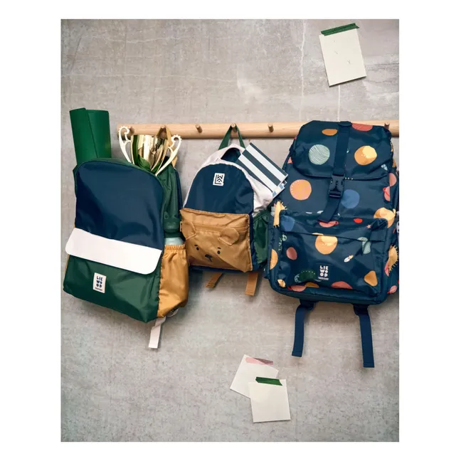 Lennon Recycled Fiber Backpack | Green
