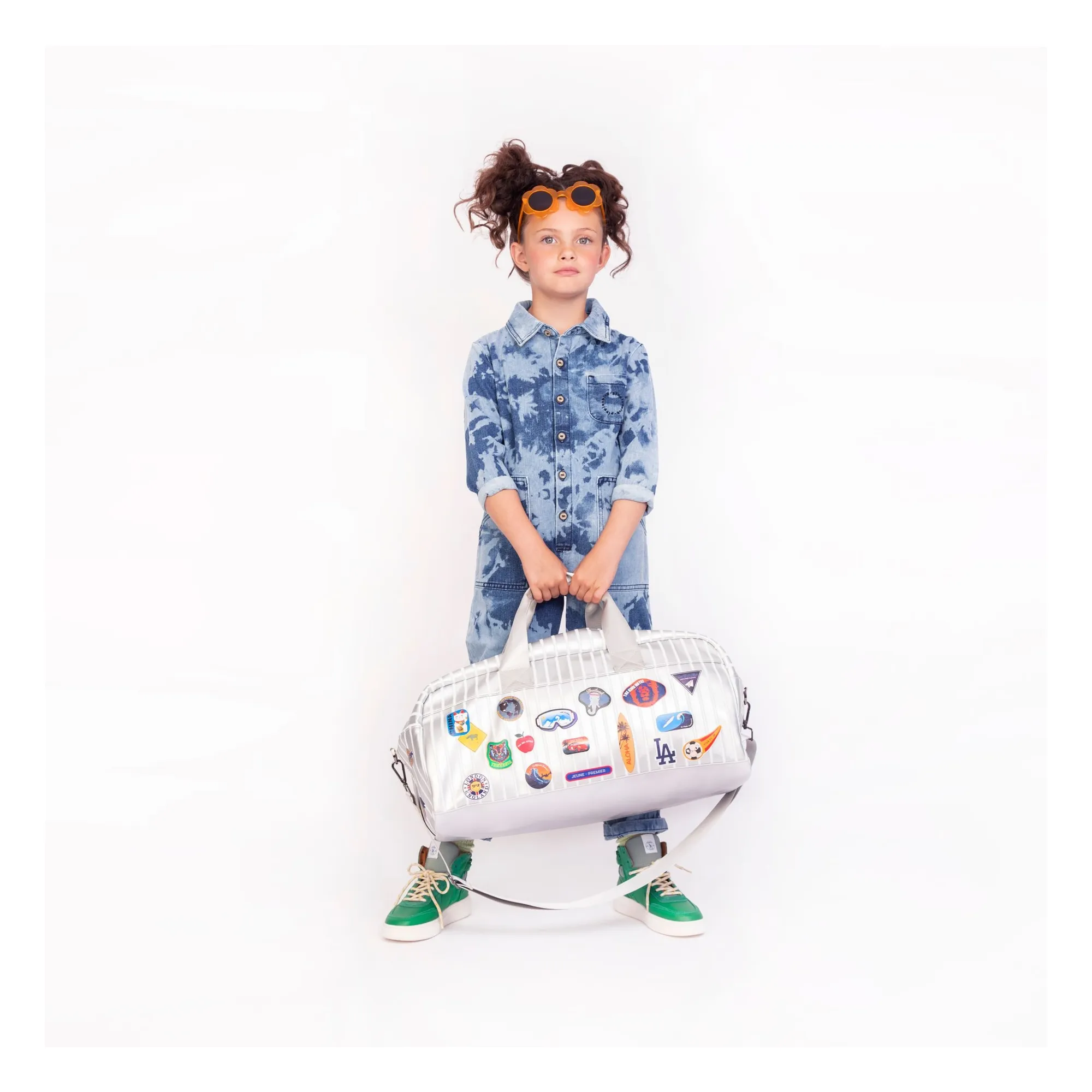 Sac Week-end Caroline Jetsetter | Argenté- Image produit n°1
