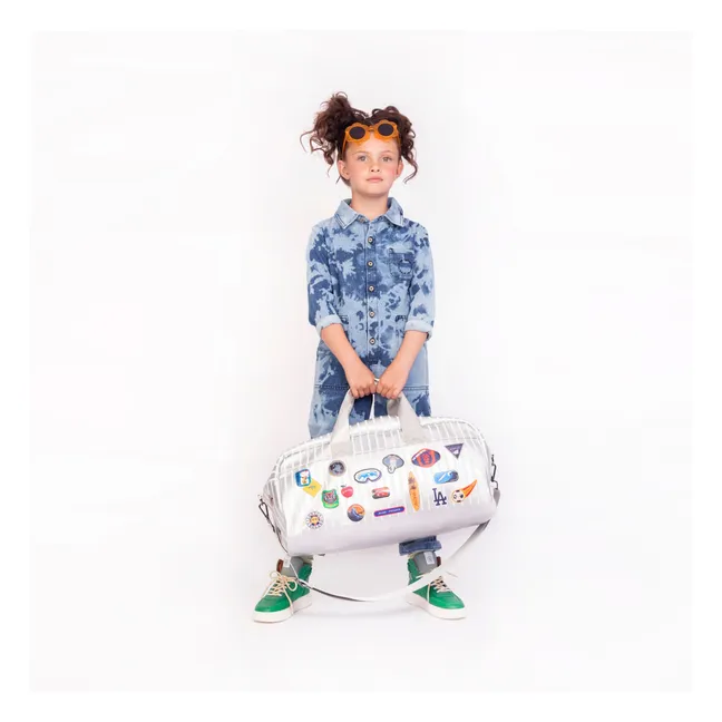 Borsa da weekend Caroline Jetsetter | Argento