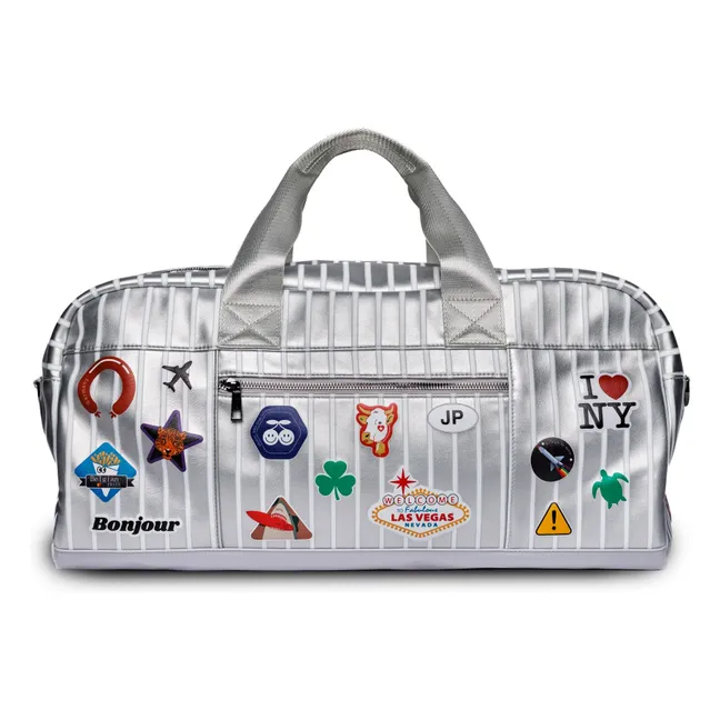 Borsa da weekend Caroline Jetsetter | Argento