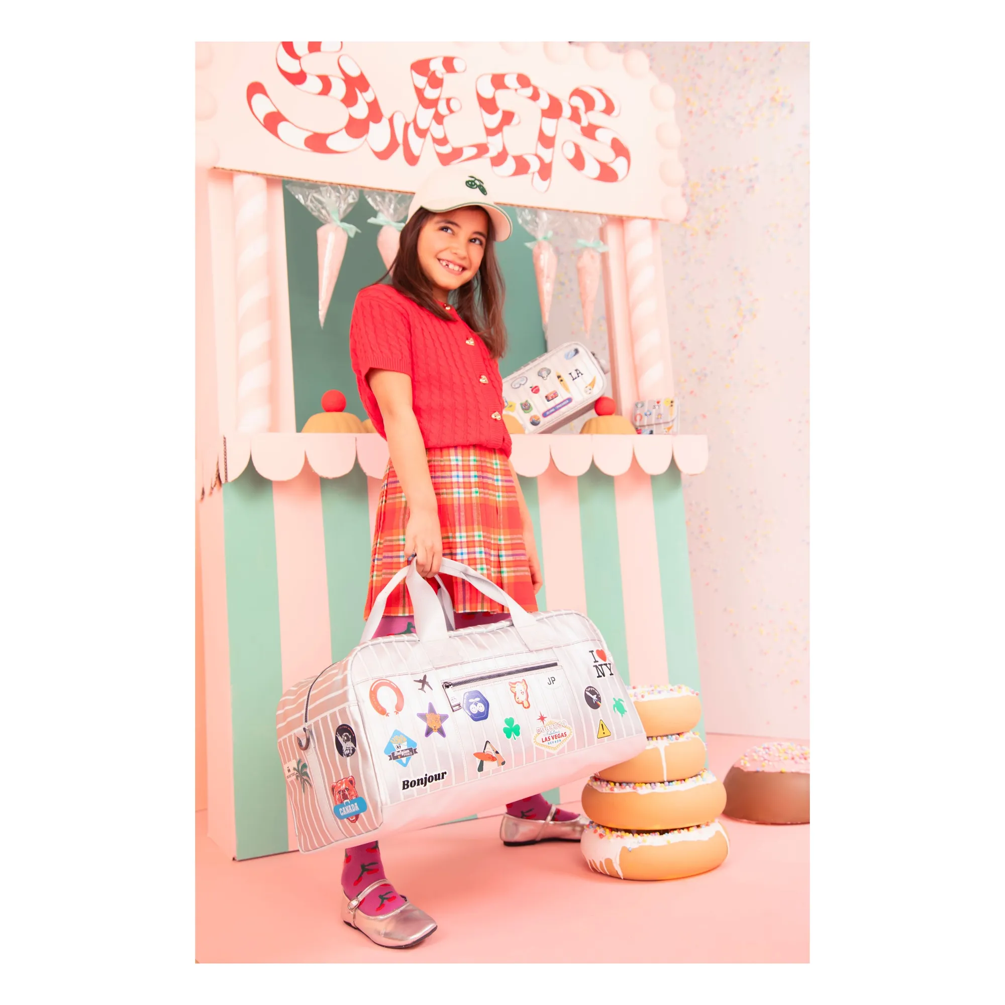 Sac Week-end Caroline Jetsetter | Argenté- Image produit n°3