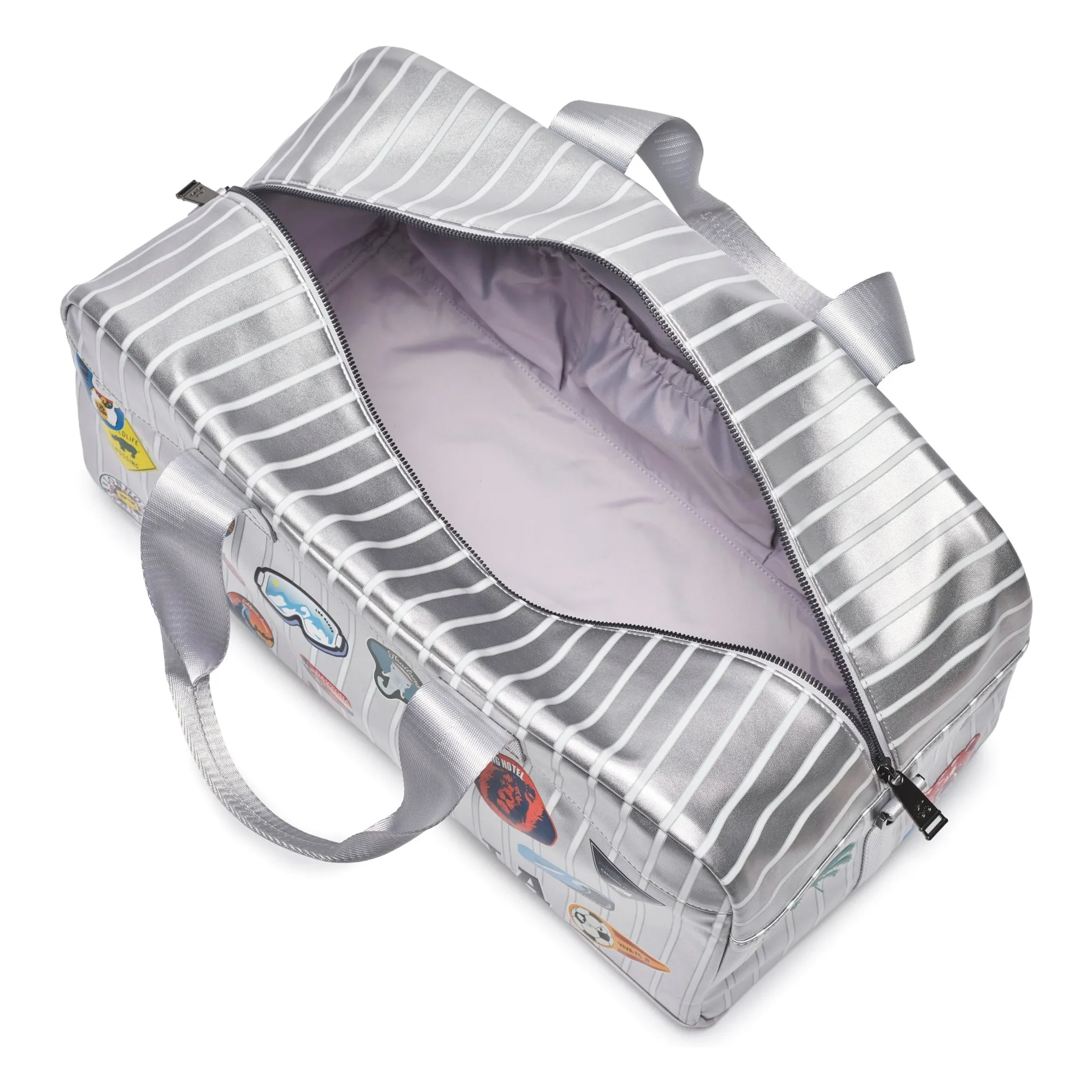 Sac Week-end Caroline Jetsetter | Argenté- Image produit n°8