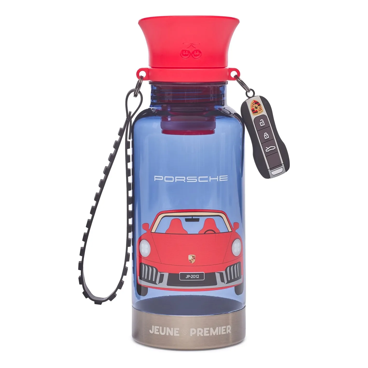 Jeune Premier Navy Blue Porshe Water Bottle
